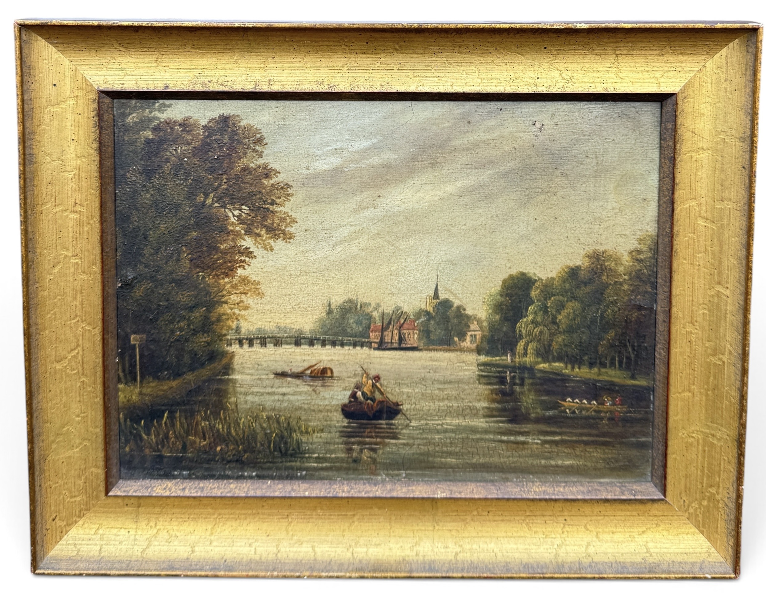 Lot 1794 - EARLY 19TH CENTURY ENGLISH SCHOOL: RIVER