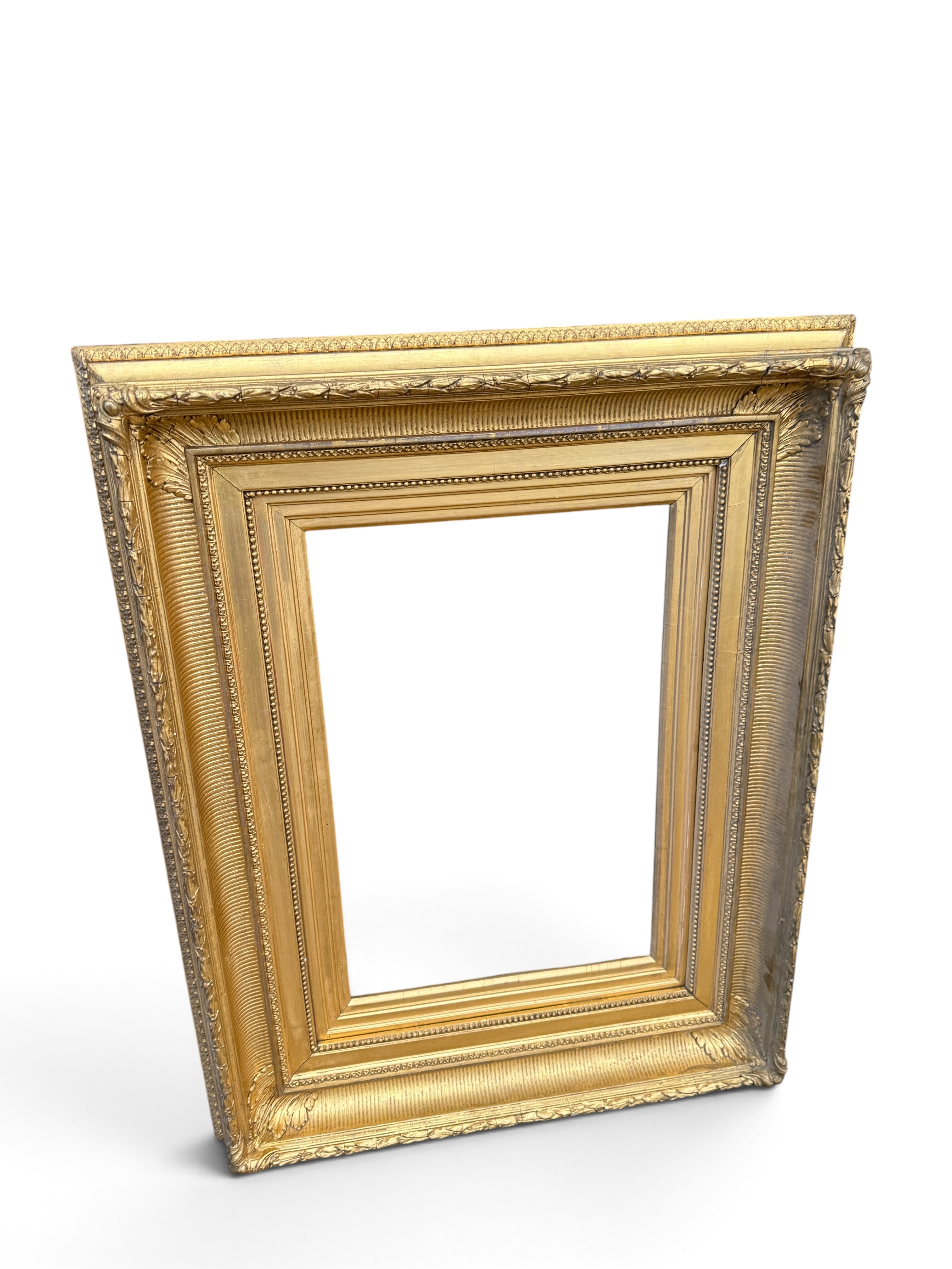 Lot 1693 - TWO GILDED FRAMES